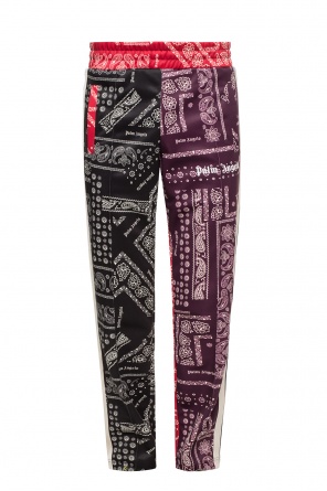 Patterned trousers with side stripes, zdjęcie 1 Patterned trousers with side stripes od Palm Angels